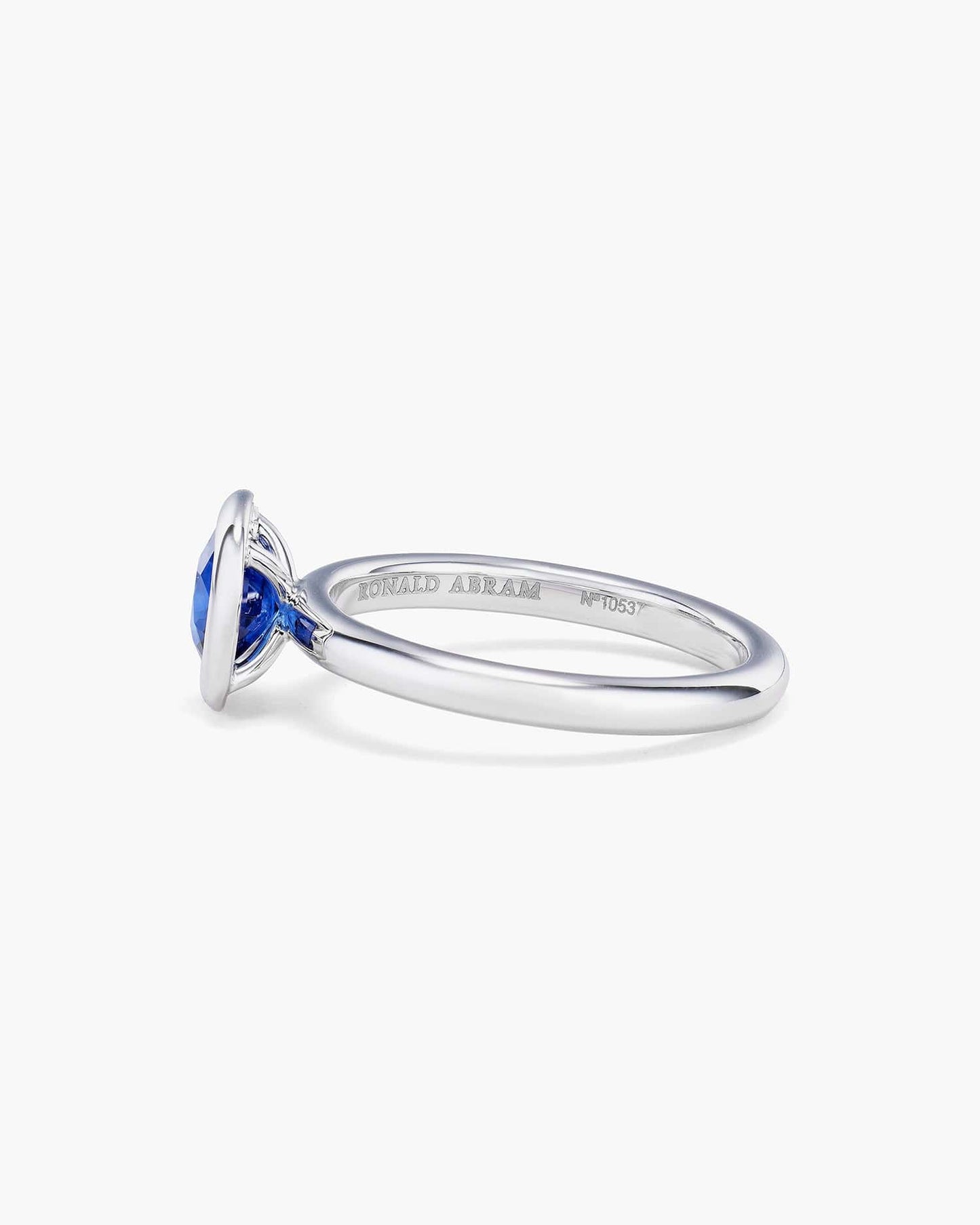 1.20 carat Cushion Cut Sapphire Ring