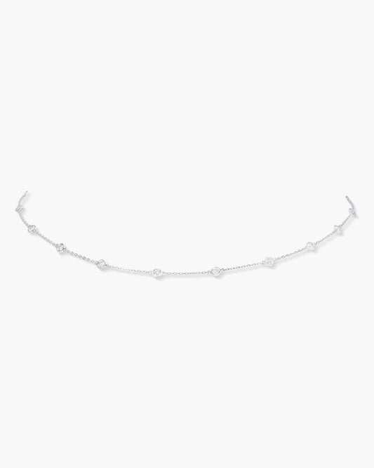 Round Brilliant Cut Diamond Necklace, 1.00 carats
