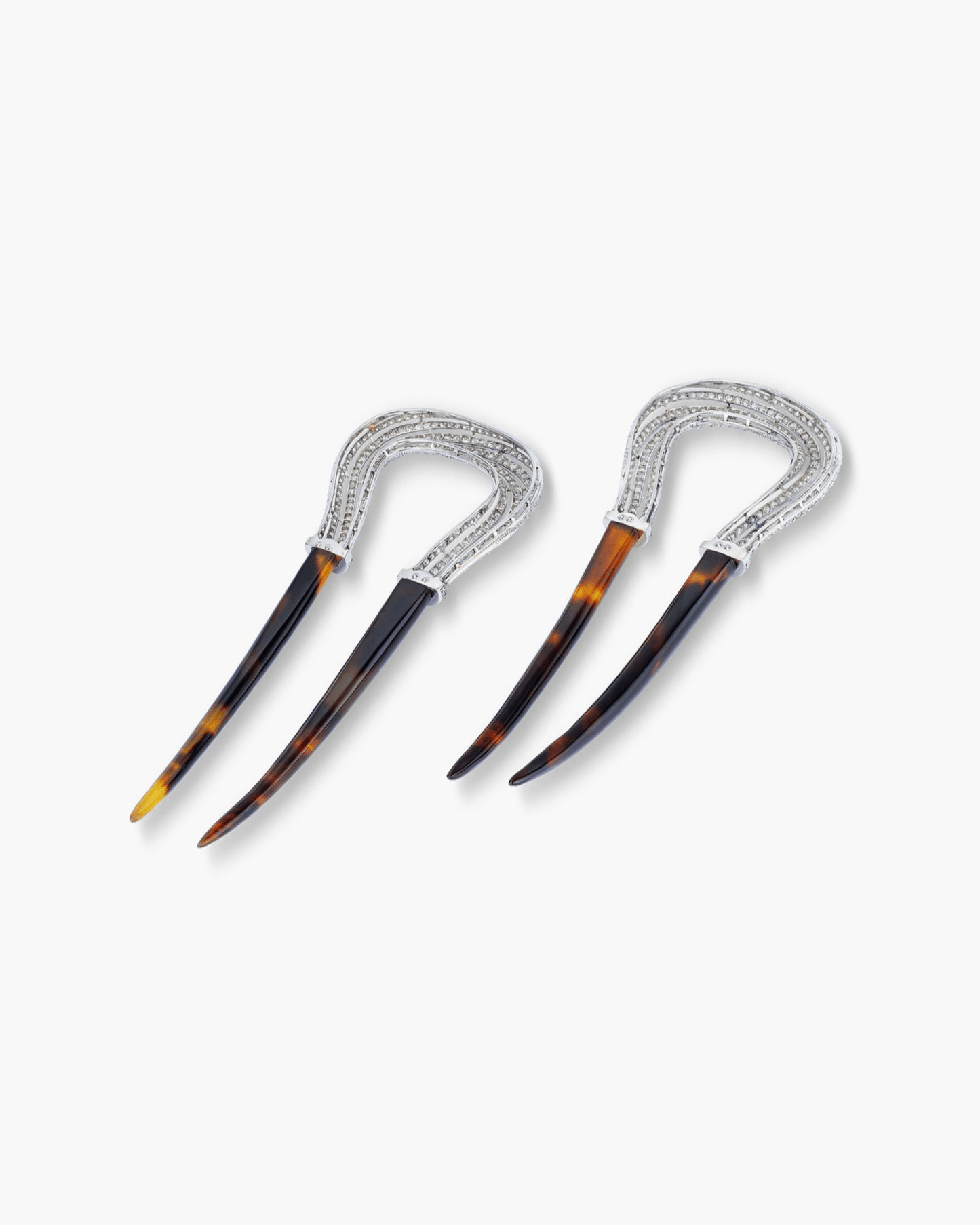 Edwardian Diamond and Tortoiseshell Hair Combs by Boucheron