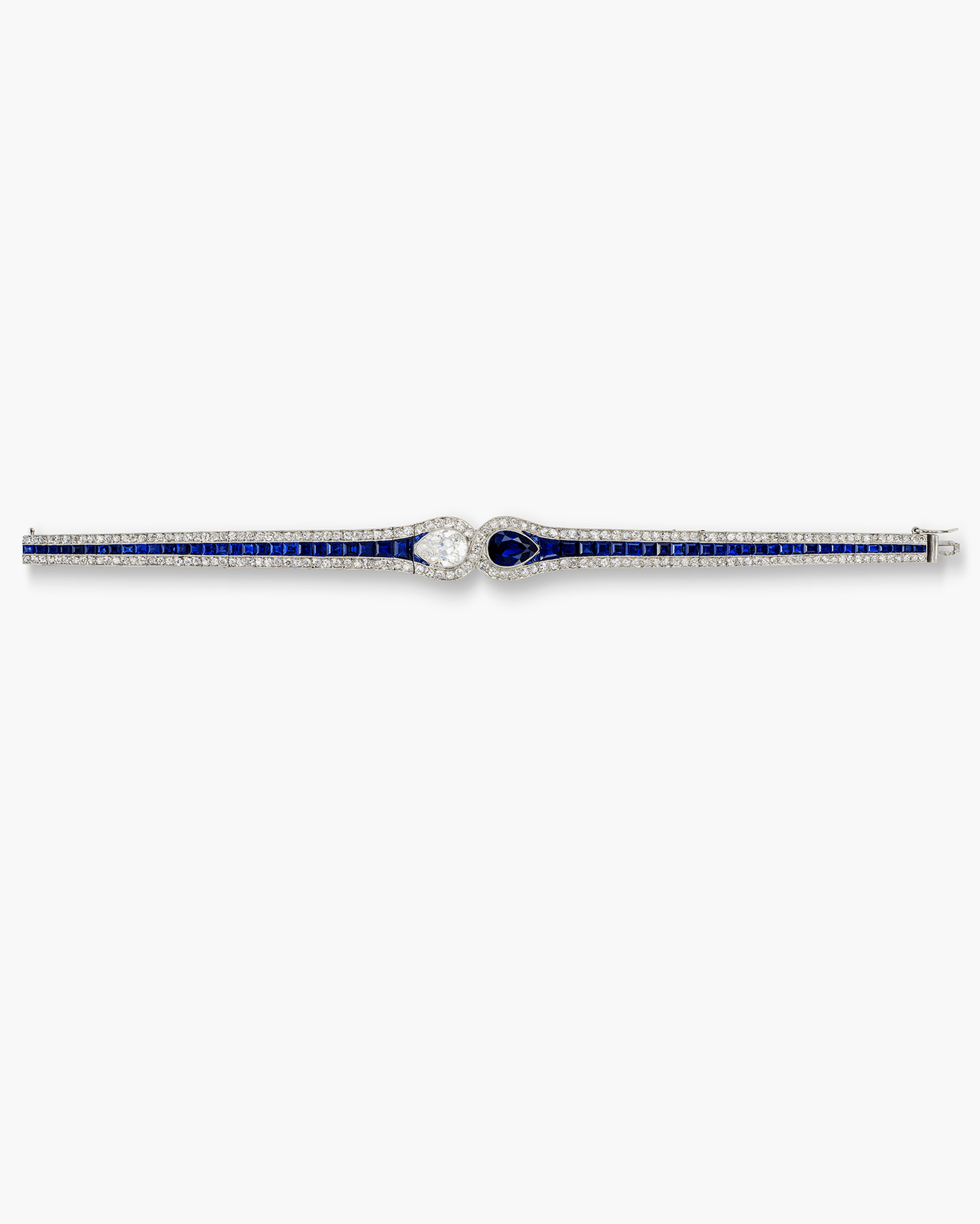 Art Deco Sapphire and Diamond Bracelet by Coven-Lacloche