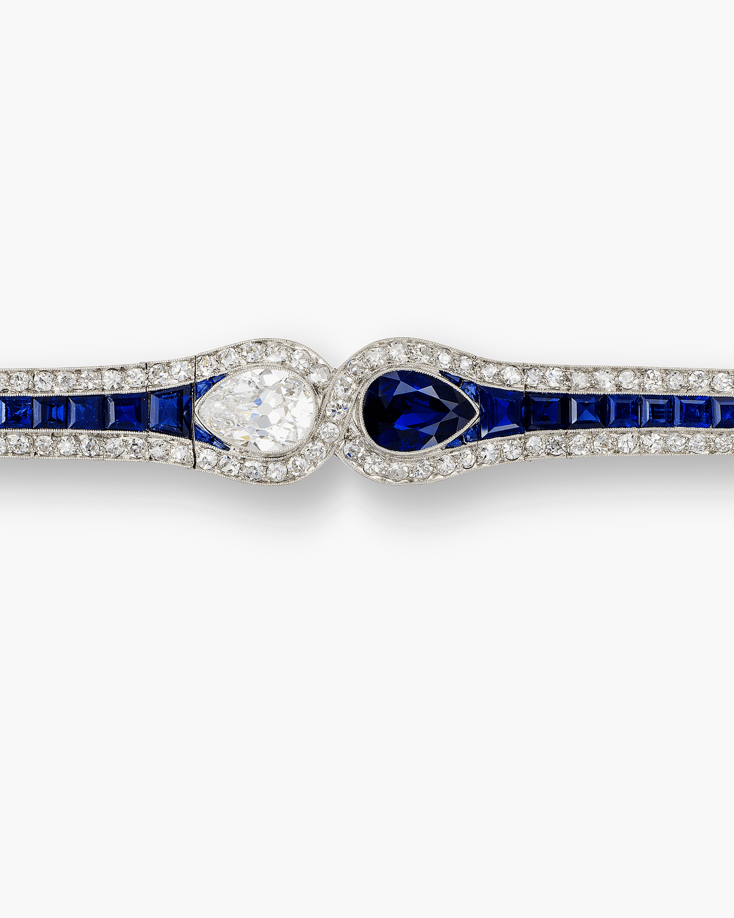 Art Deco Sapphire and Diamond Bracelet by Coven-Lacloche