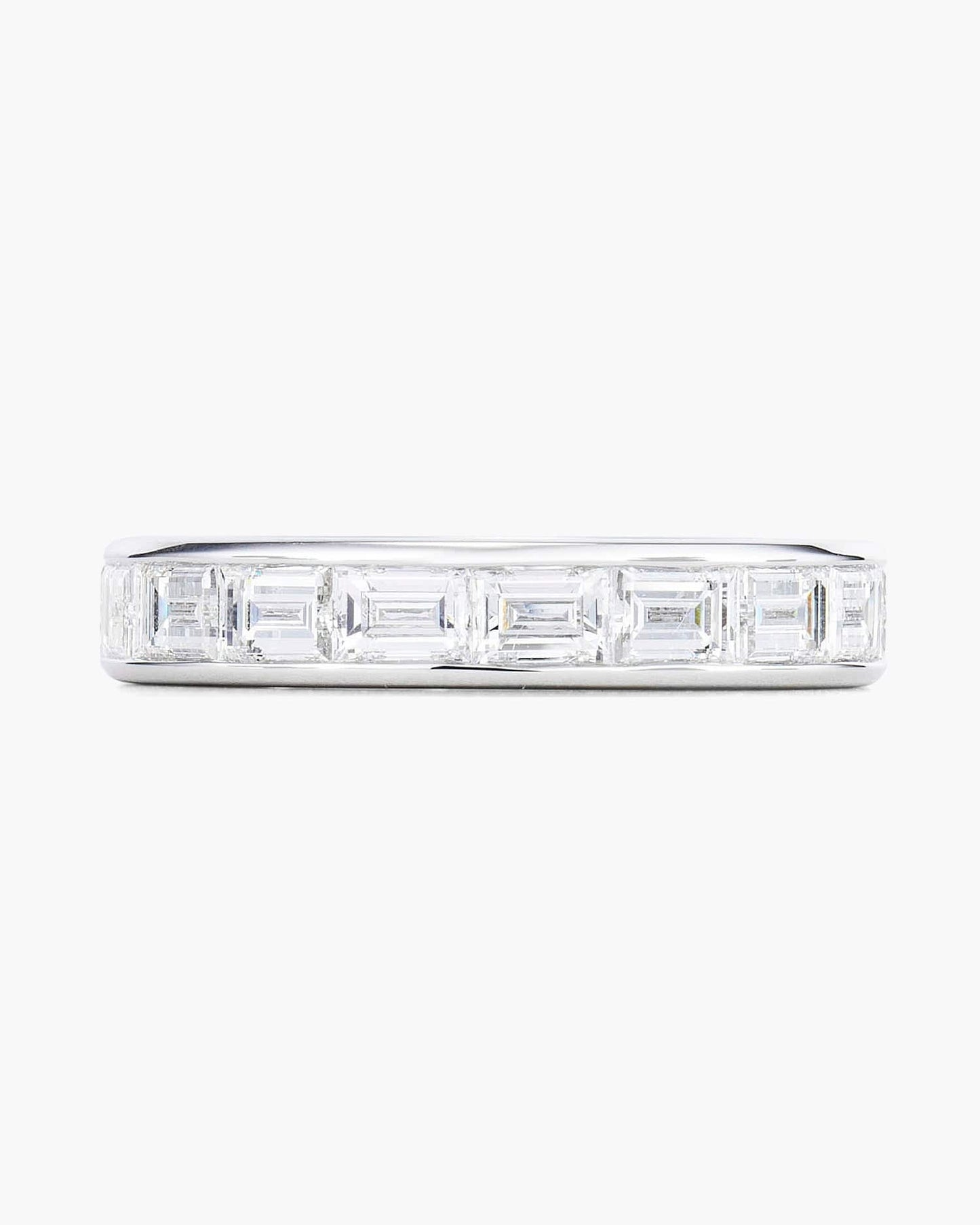 Gentlemen's Baguette Diamond Eternity Ring