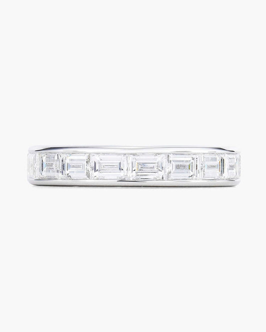 Gentlemen's Baguette Diamond Eternity Ring