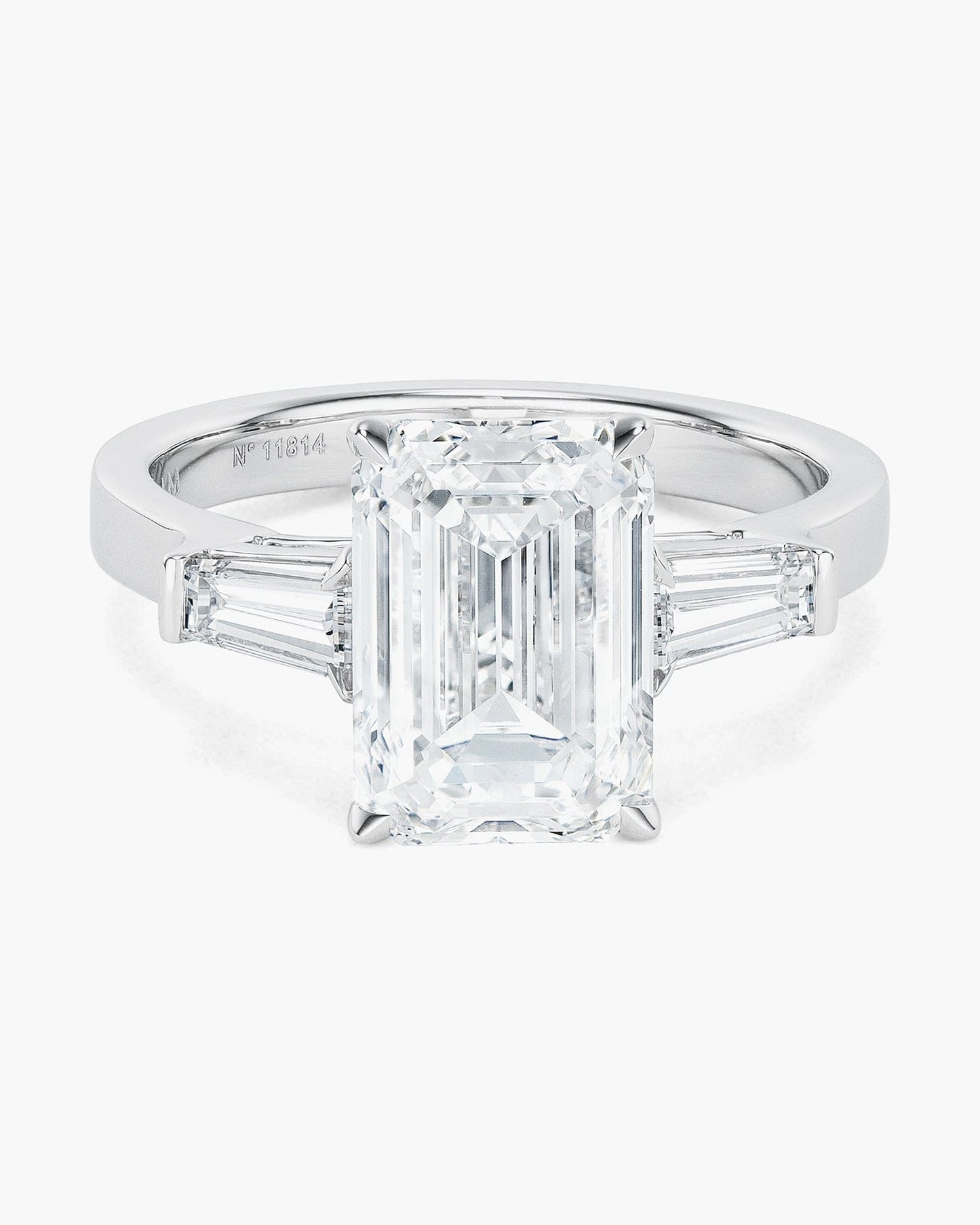 3.19 carat Emerald Cut Diamond Ring