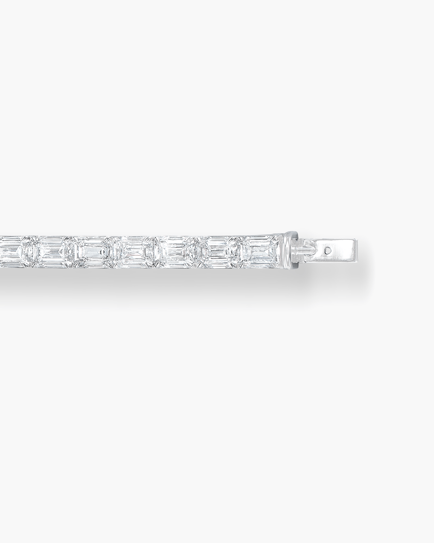 Emerald Cut Diamond Bracelet (0.70 carat)