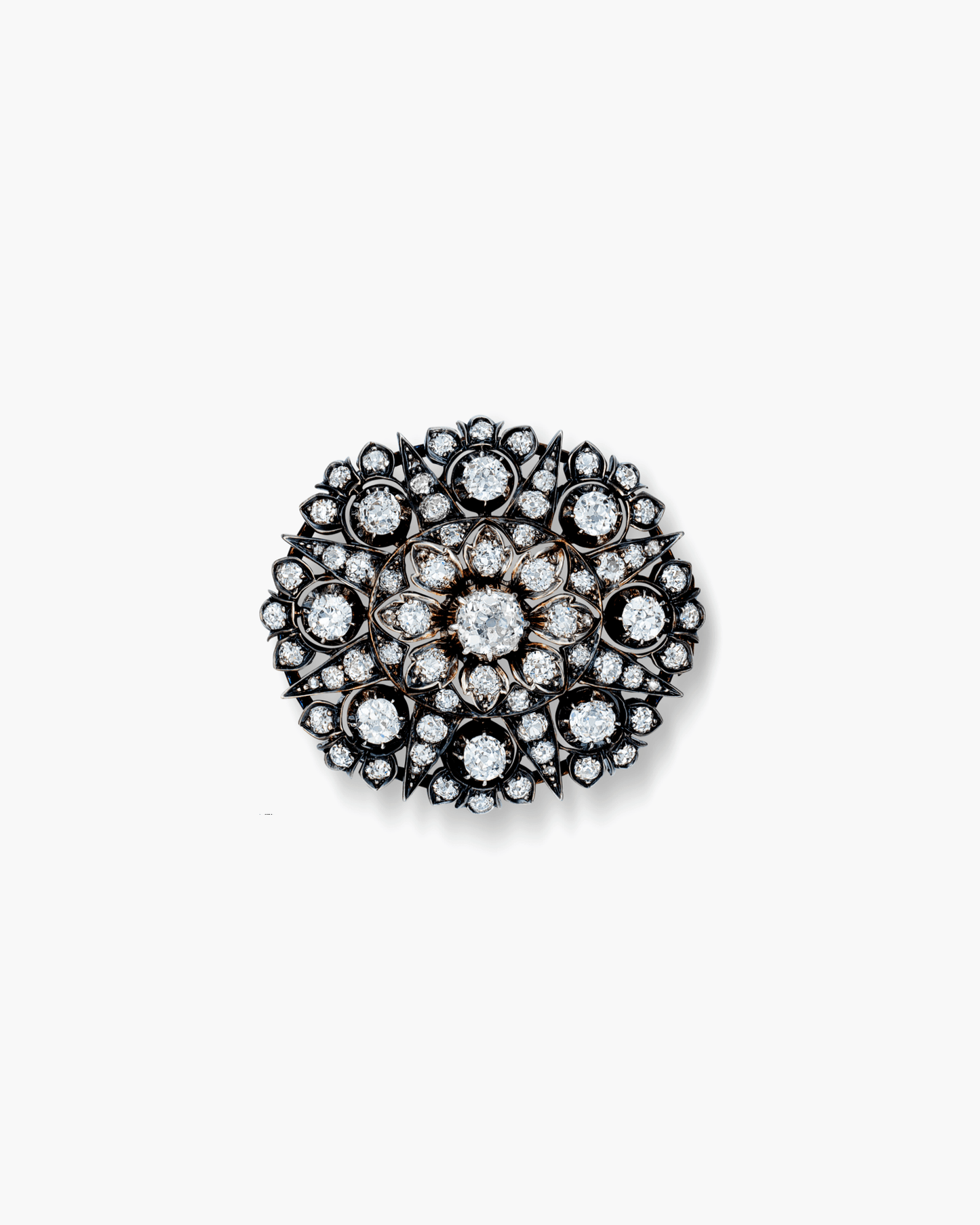 Victorian Diamond Brooch