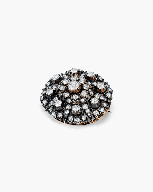 Victorian Diamond Brooch