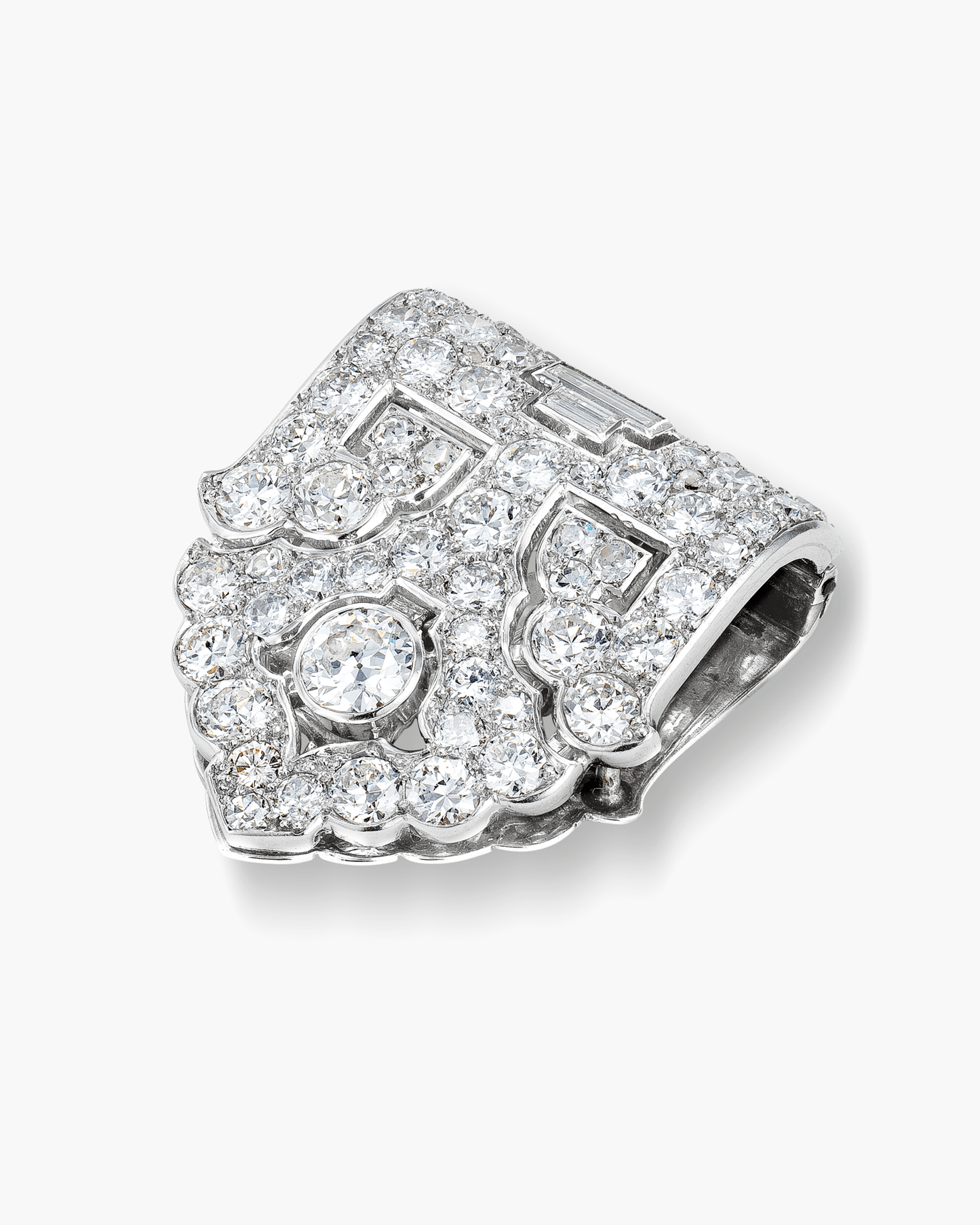 Art Deco Diamond Clip by Cartier