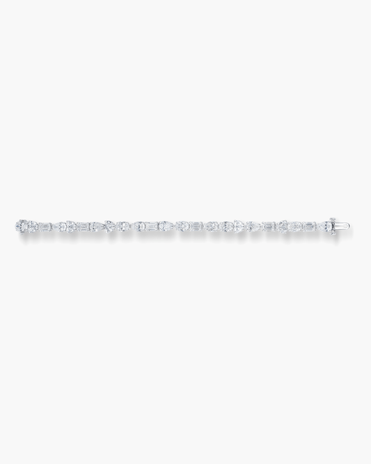 Fancy Shaped Diamond Bracelet (0.70 carat)