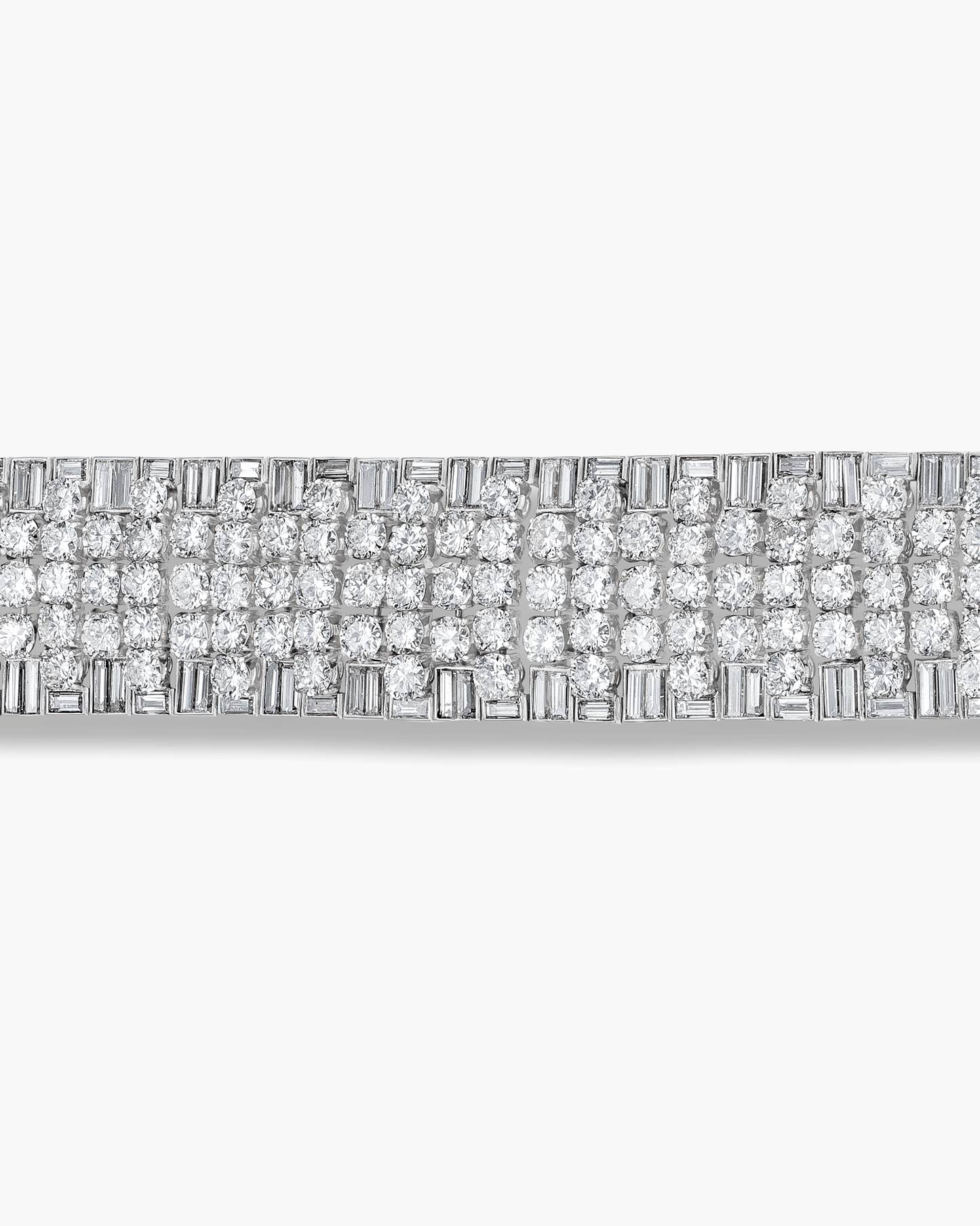 Art Deco Diamond Belt Bracelet by Drayson