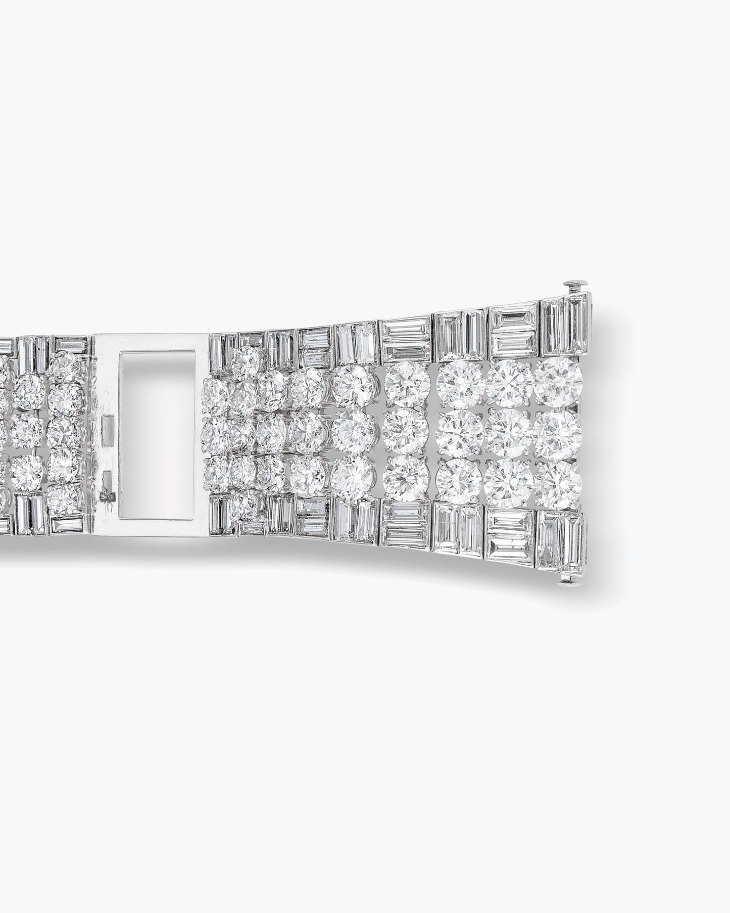 Art Deco Diamond Belt Bracelet by Drayson