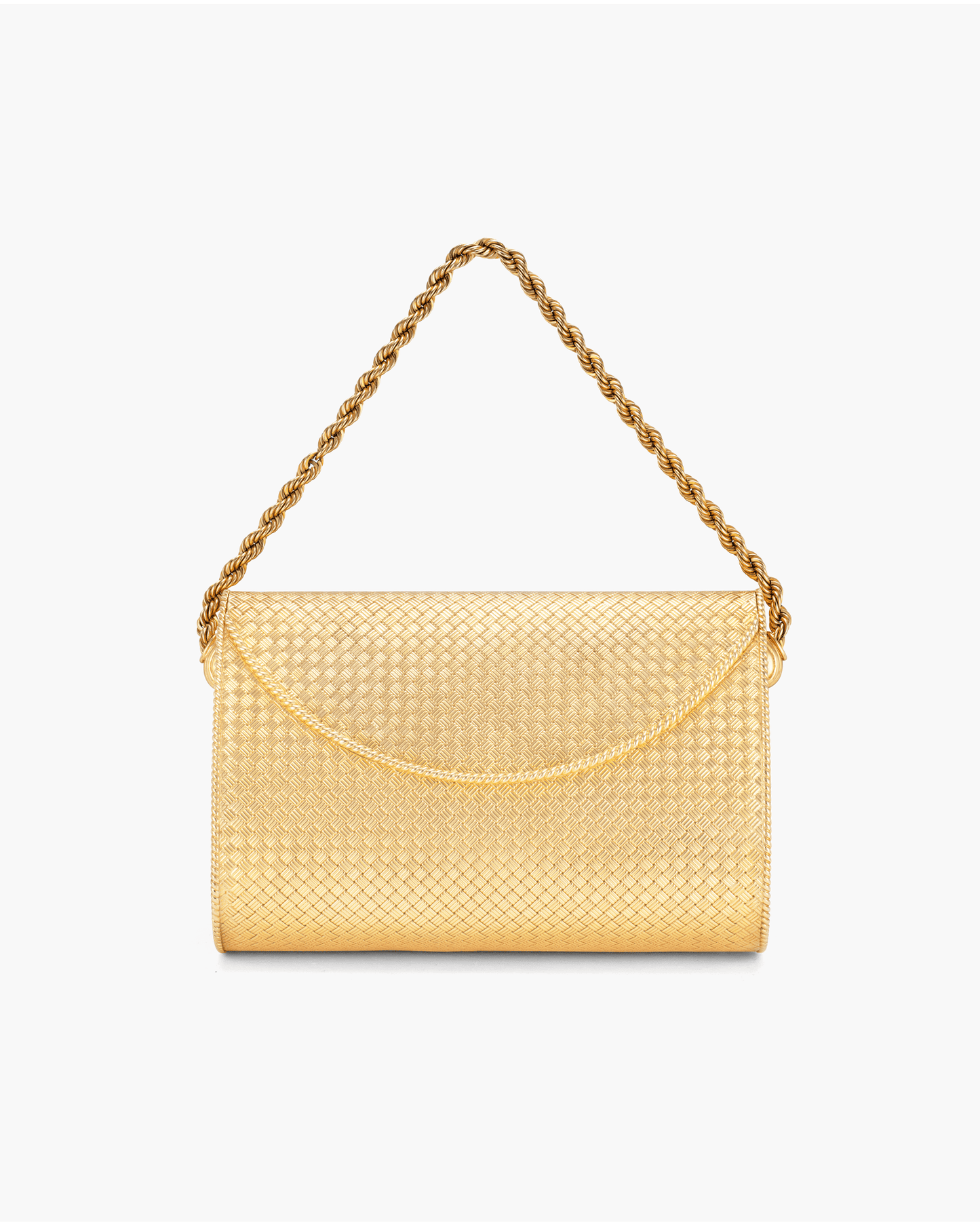 Estate Fitted Mirror Hand Bag by Cartier