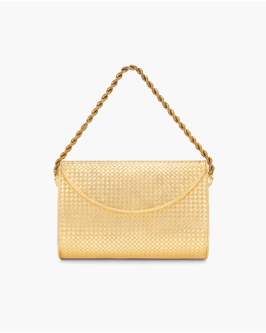 Estate Fitted Mirror Hand Bag by Cartier