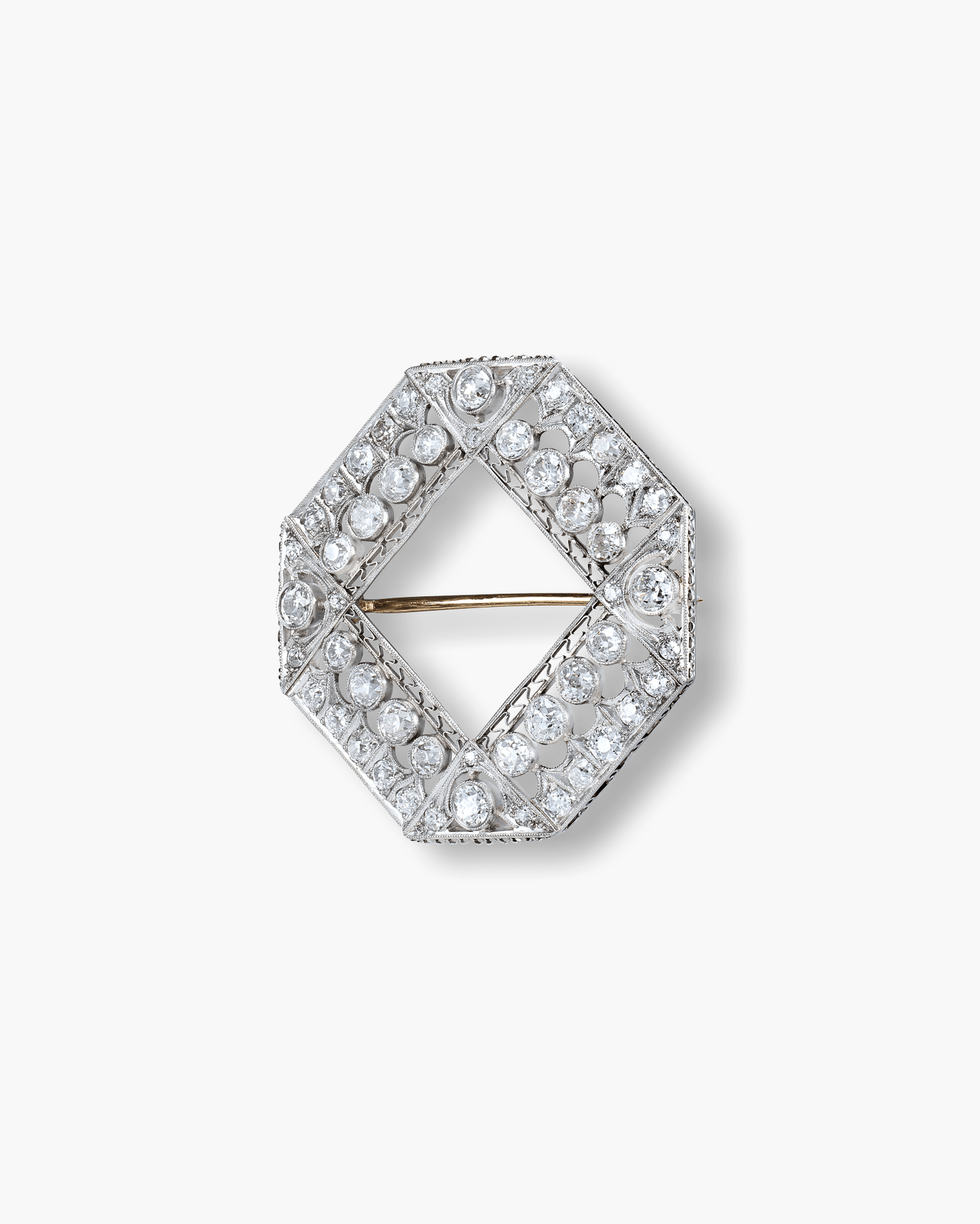 Art Deco Diamond Clip
