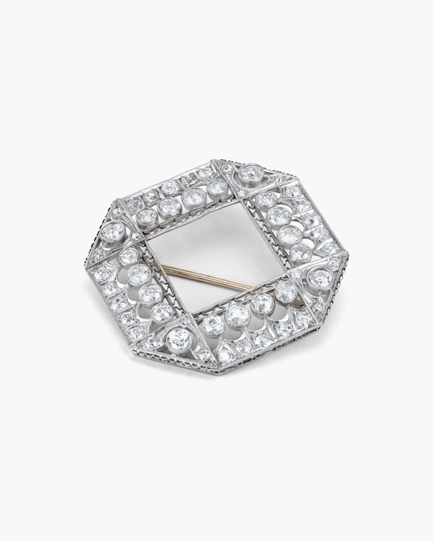Art Deco Diamond Clip