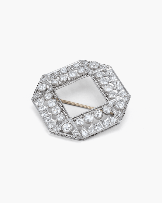 Art Deco Diamond Clip