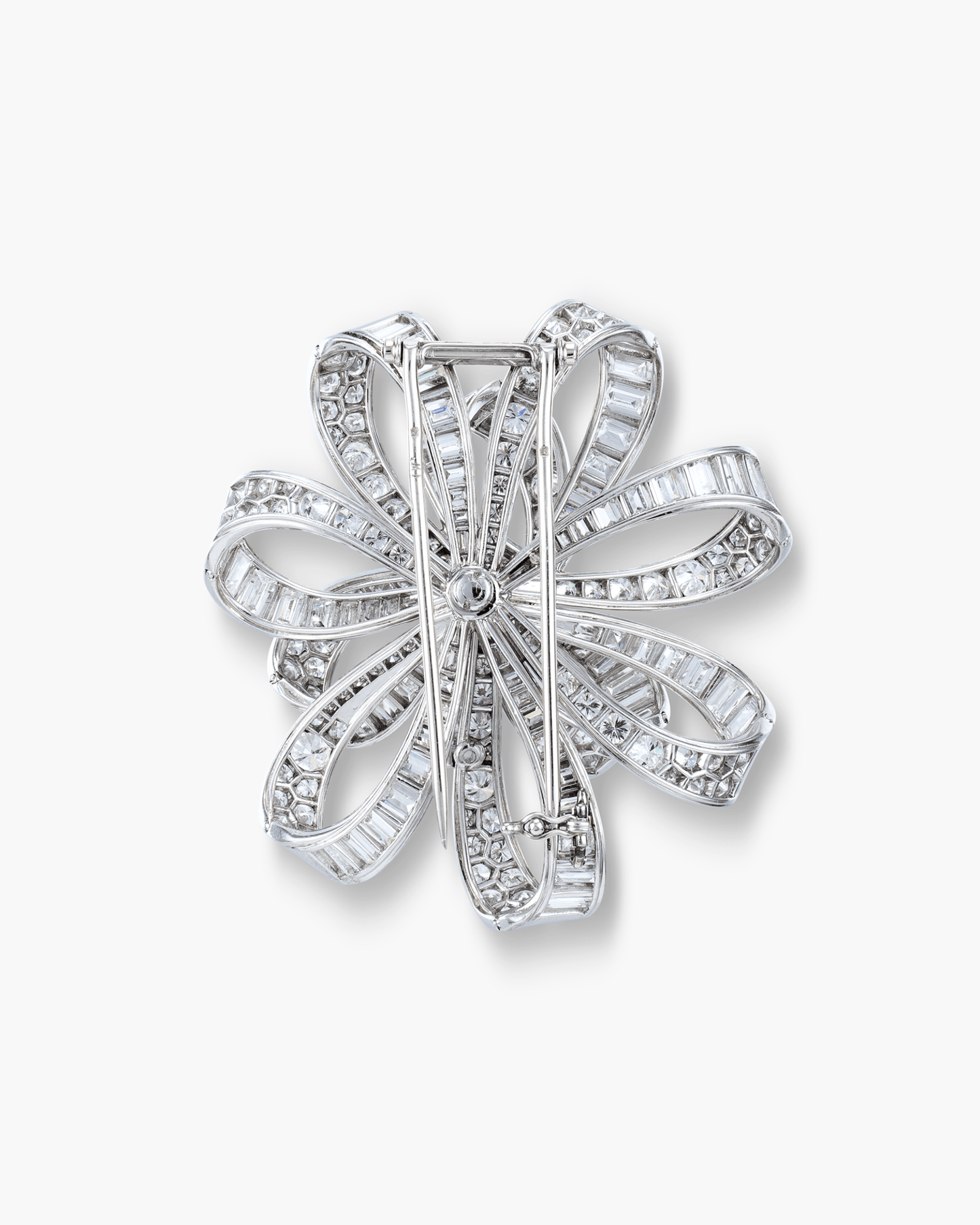 Estate Diamond Flot de Rubans Brooch by Van Cleef & Arpels