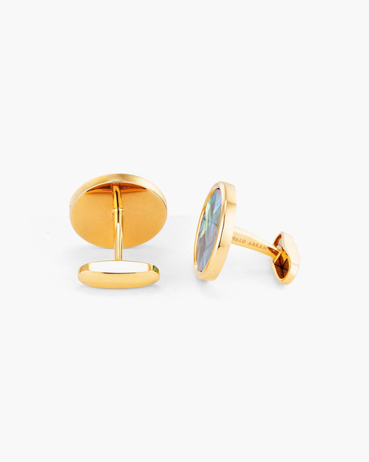 Abalone Mosaic Cufflinks