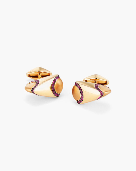 Ruby Aerodynamic Cufflinks