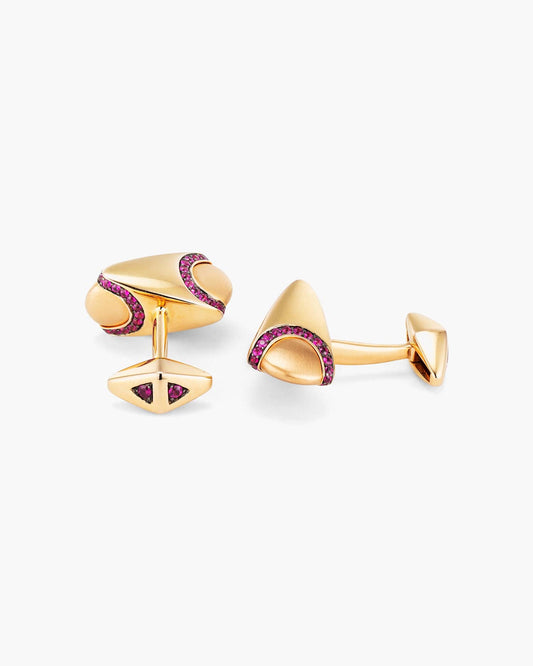Ruby Aerodynamic Cufflinks