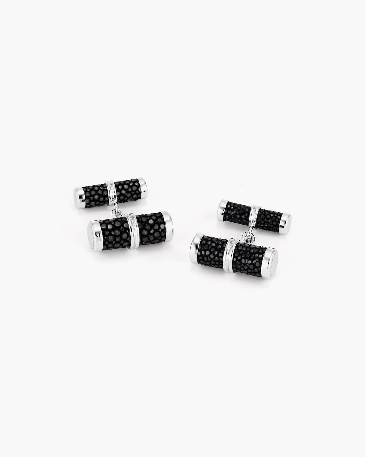 Black Stingray Cufflinks