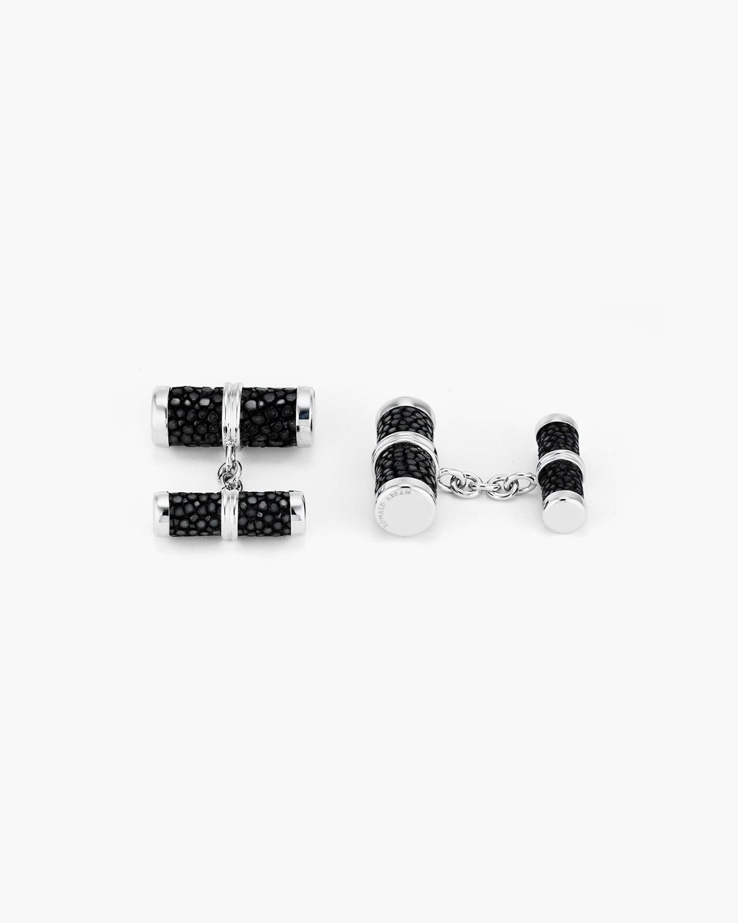 Black Stingray Cufflinks