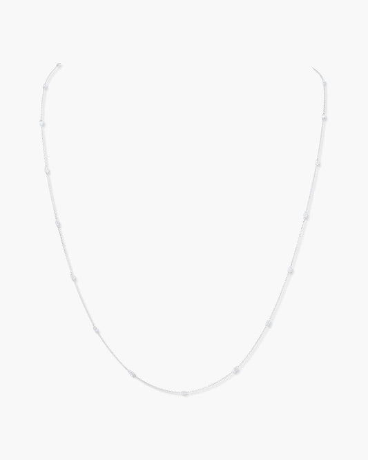 Briolette Diamond Necklace, 3.82 carats