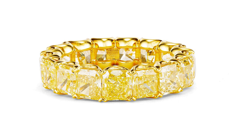 Fine JewelleryYellow Diamondeternity rings