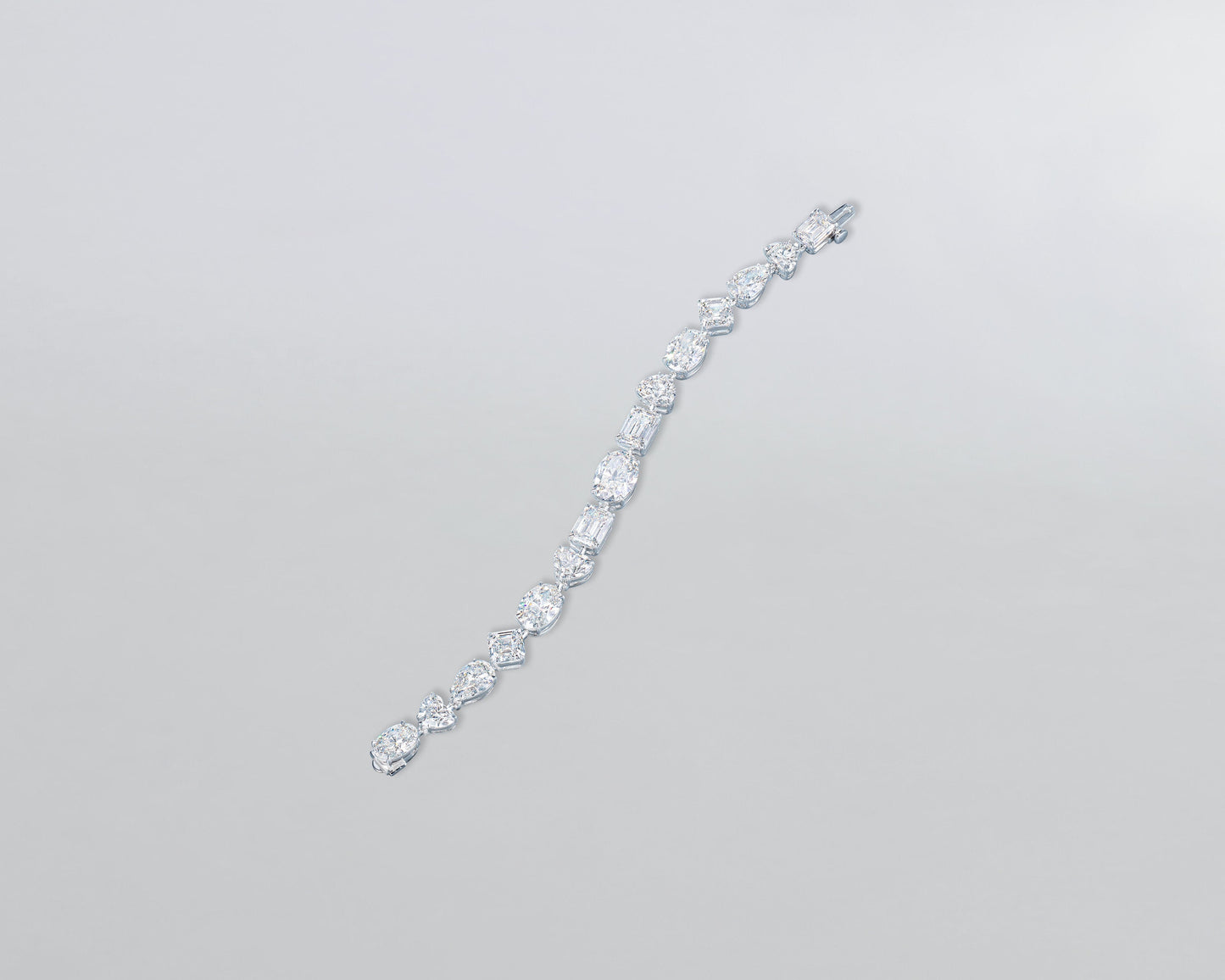 Fancy Shaped Diamond Bracelet