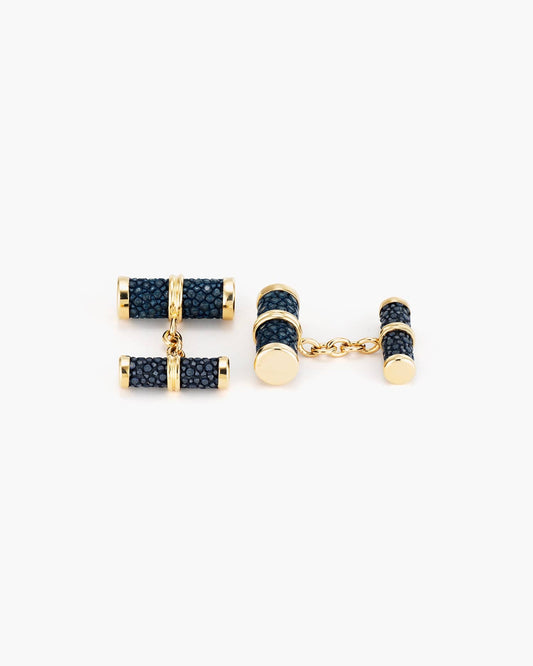 Blue Stingray Cufflinks