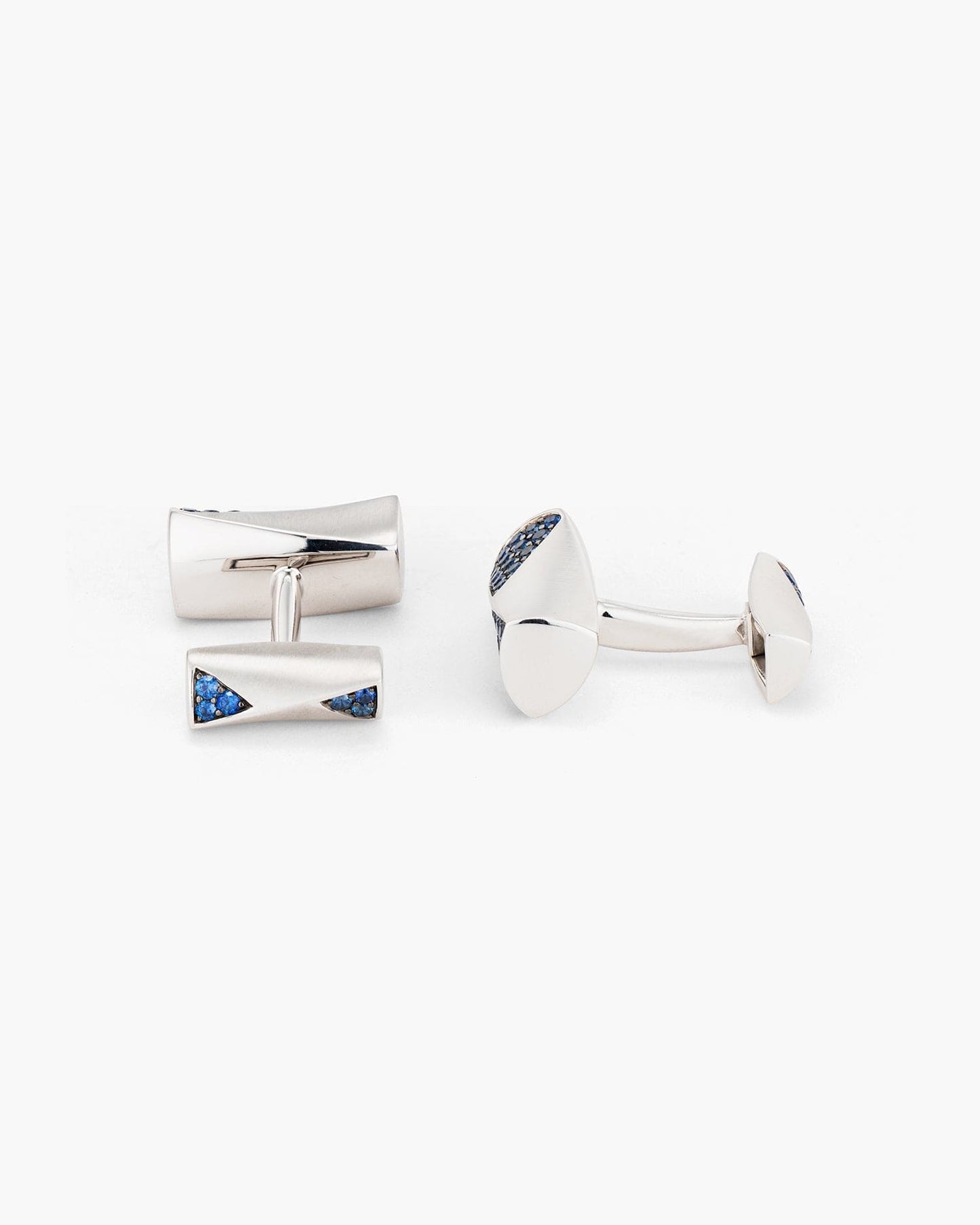 Sapphire Twist Cufflinks